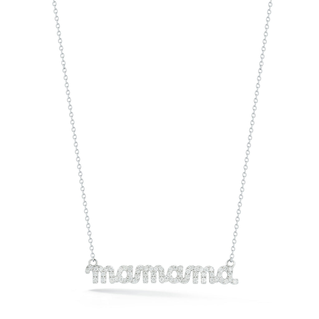 Tali Gillette Diamond Horizontal Mama Necklace