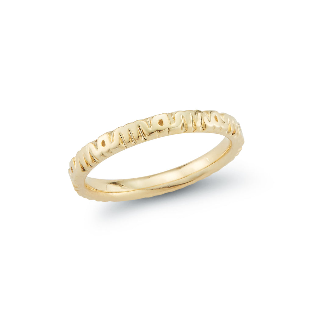 Stackable Mama Ring - Tali Gillette – Tali Gillette Fine Jewelry